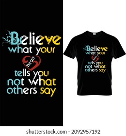 Custom Typography t shirt design