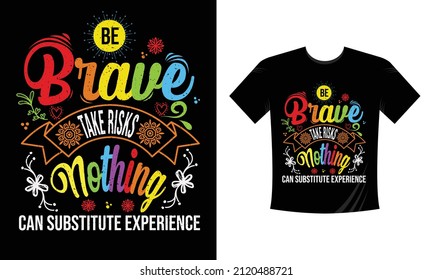 Custom typography t shirt design