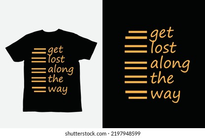custom typography t shirt design