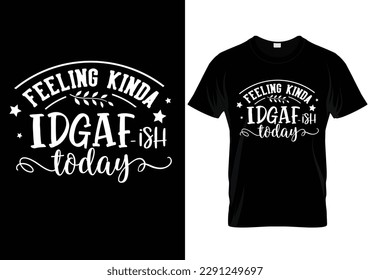 Custom Typography T Shirt Design