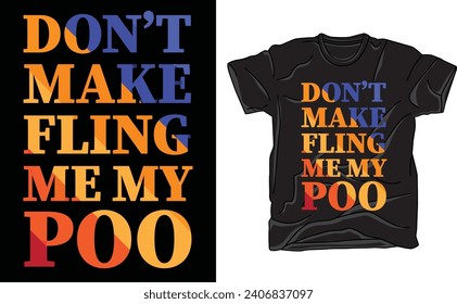 Custom Typography T-shirt design Template