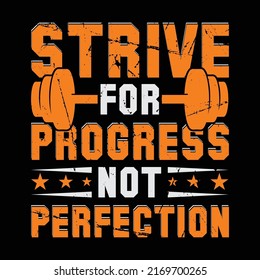 Custom and Unique fitness tshirt design with high resolution.
