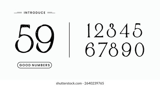 Custom vector creative color geometry shapes' numerals. font alphabet vector illustrations.