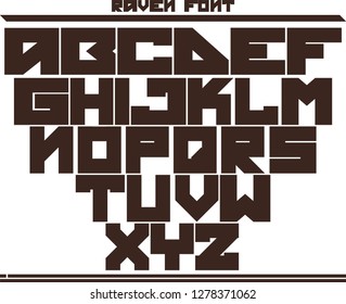 custom vector font