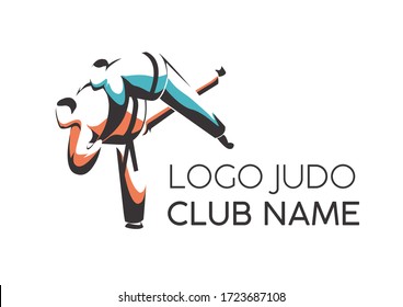 Custom Vector Logo For Judo Club