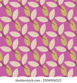 Custom vector seamless floral and petal patterns for decoration, wallpapers and many usage