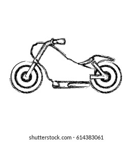 Custom vintage motorcycle