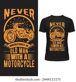 custom vintage motorcycle vector design for tshirt