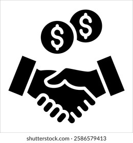 Customer Acquisition Cost Icon Element For Design