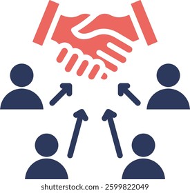 Customer Acquisition Icon Element For Design And Vector