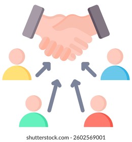 Customer Acquisition Icon Element For Design And Vector