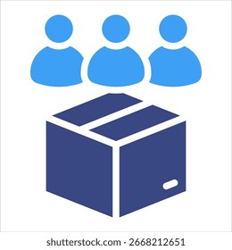 Customer Acquisition Icon Element For Design