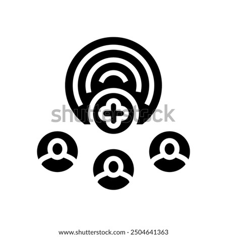 customer acquisition technical sales engineer glyph icon vector. customer acquisition technical sales engineer sign. isolated symbol illustration