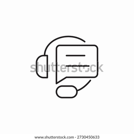 customer advice icon sign vector