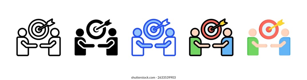 Customer Advocacy Icon Collection With Multiple Styles
