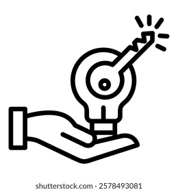 Customer Assessment Outline Icon Simple Vector for Design