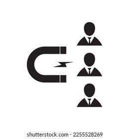 Customer Attracting Icon. Vector icon. Customer Attracting Icon. Vector icon