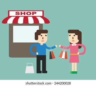 customer behavior - shopping