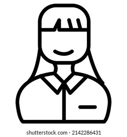 Customer Care flat icon logo, illustration vector isolated. Contact Us and Communication Icon-Set. Suitable for Web Design, Logo, App.