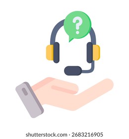 Elemento del icono del cuidado del Cliente para el diseño