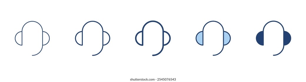 customer care icon Symbol set collection