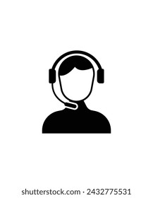 customer care icon, vector best flat icon.