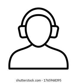 
Customer care Line Style vector icon which can easily modify or edit
