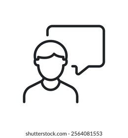 Customer care thin line icons. Perfect pixel on transparent background