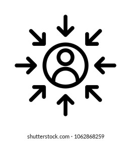Customer centricity icon
