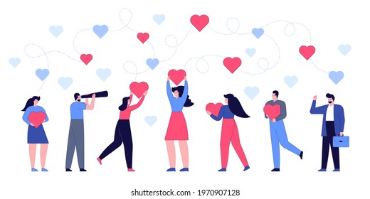 Customer choice or review rating concept Business satisfaction support Different People give review rating and feedback Know your client Rank rating stars feedback Flat vector illustration 