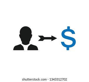 Customer convert to revenue icon 