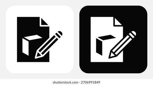 Kundendatenbank Dual Monochrom-Symbolsatz