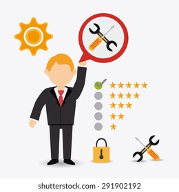 Customer digital design, vector illustration eps 10.