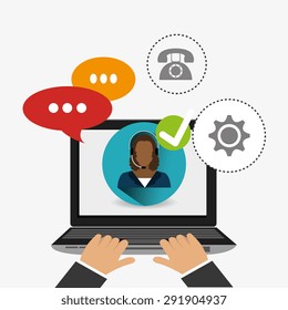 Customer digital design, vector illustration eps 10.