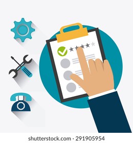Customer digital design, vector illustration eps 10.