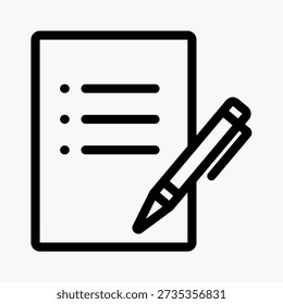 Customer due diligence CDD process KYC checklist icon for AML compliance and client review in fintech UI rounded outline editable stroke vector.