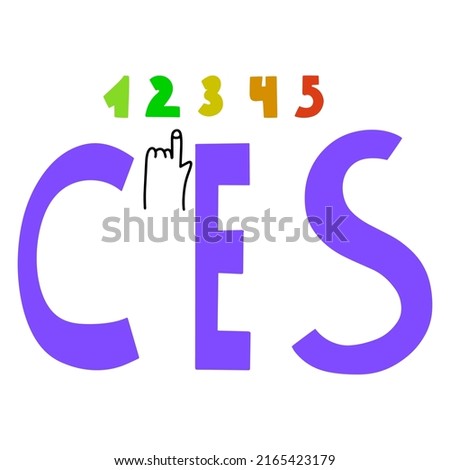 Customer Effort Score. Vector illustration