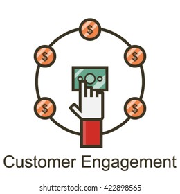 Customer Engagement Icon