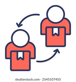 Elemento De Ícone De Compromisso Com O Cliente Para Projeto