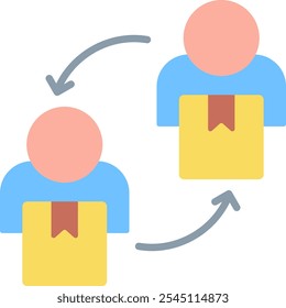 Elemento De Ícone De Compromisso Com O Cliente Para Projeto