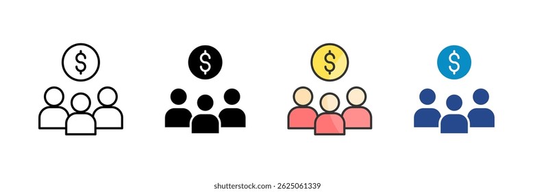 Customer Engagement Icon Set Multiple Style Collection