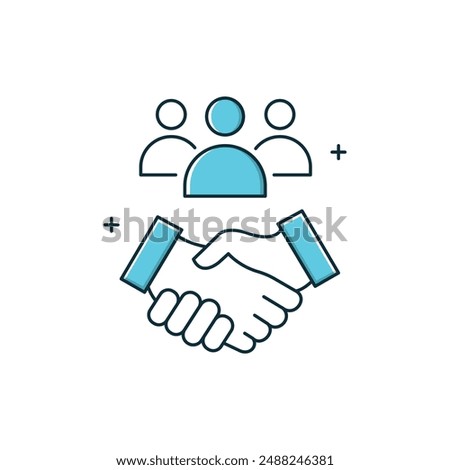 Customer Engagement Vector Icon Design