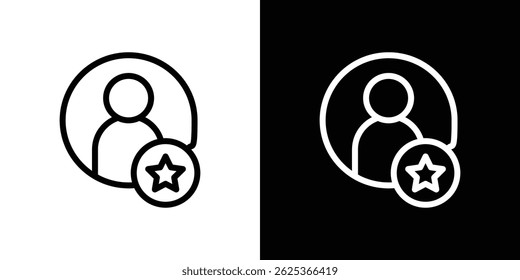 Customer experience icon concept stroke on white background