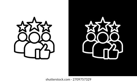 Experiencia Cliente con diseño de conjunto de iconos