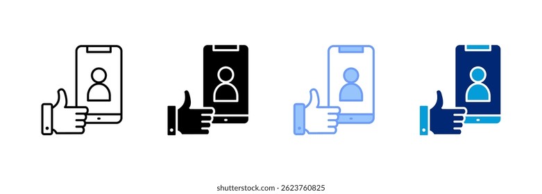 Customer Experience Icon Set Multiple Style Collection