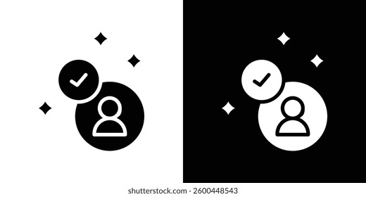 Customer experience icons vectors set in solid style.