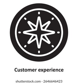 Customer experience Vector Icon which can easily modify or edit

