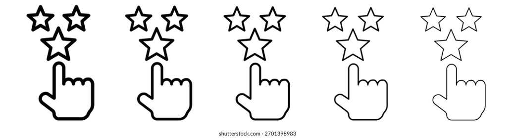 Ícone de comentários do cliente design, logotipo, aplicativo, IU. Ilustração vetorial, EPS