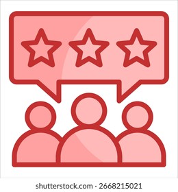 Customer Feedback Icon Element For Design