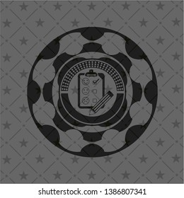 customer feedback icon inside black badge